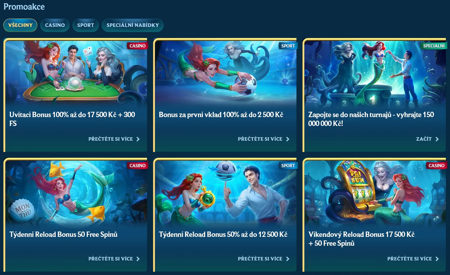 Bonusy a promoakce