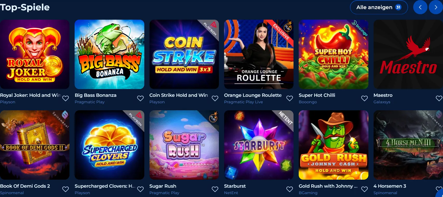 GodOfCoins Casino