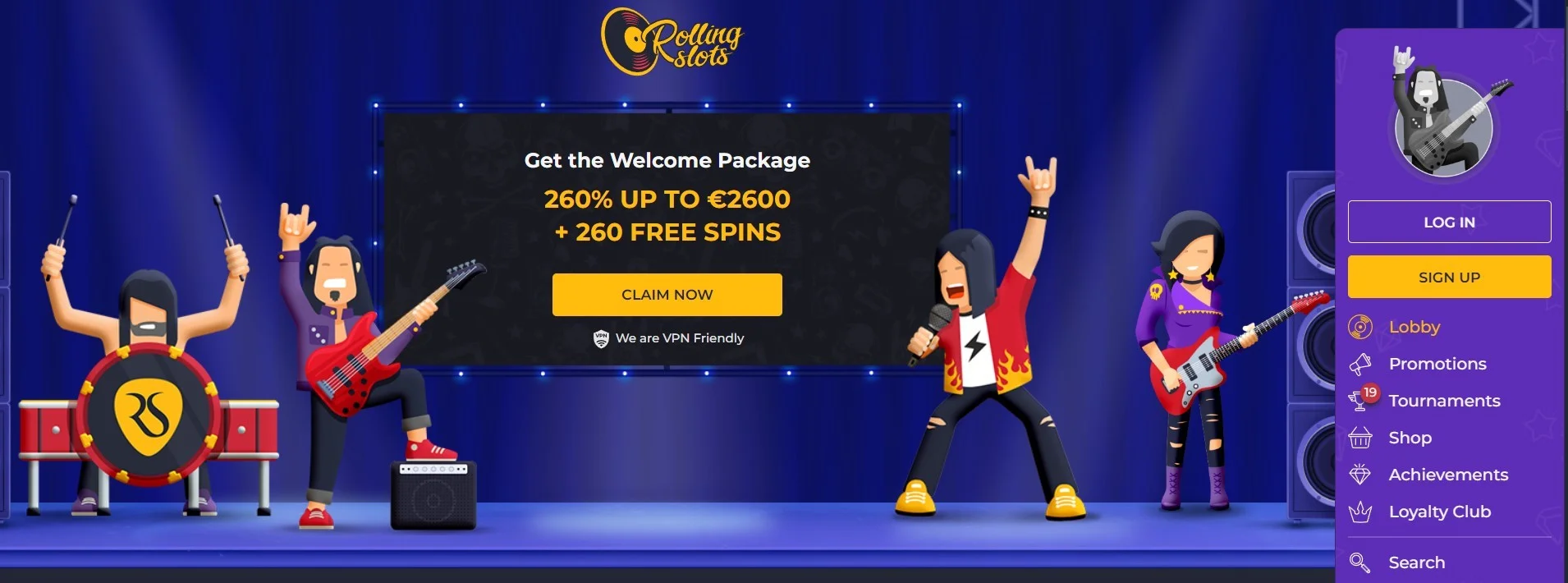 Rolling Slots Casino