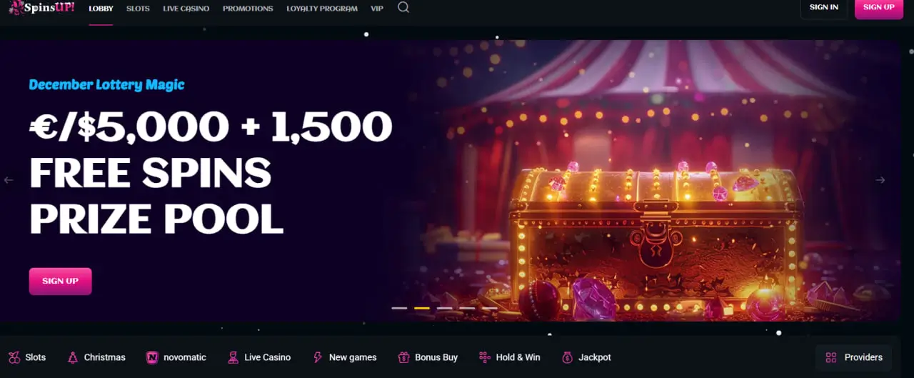 Spinsup Casino Anmeldelse