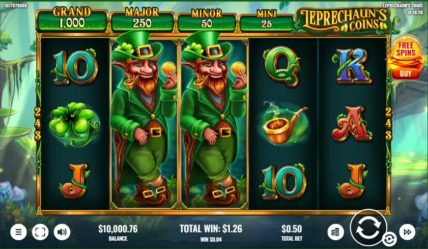 Leprechaun’s Coins Demo Version