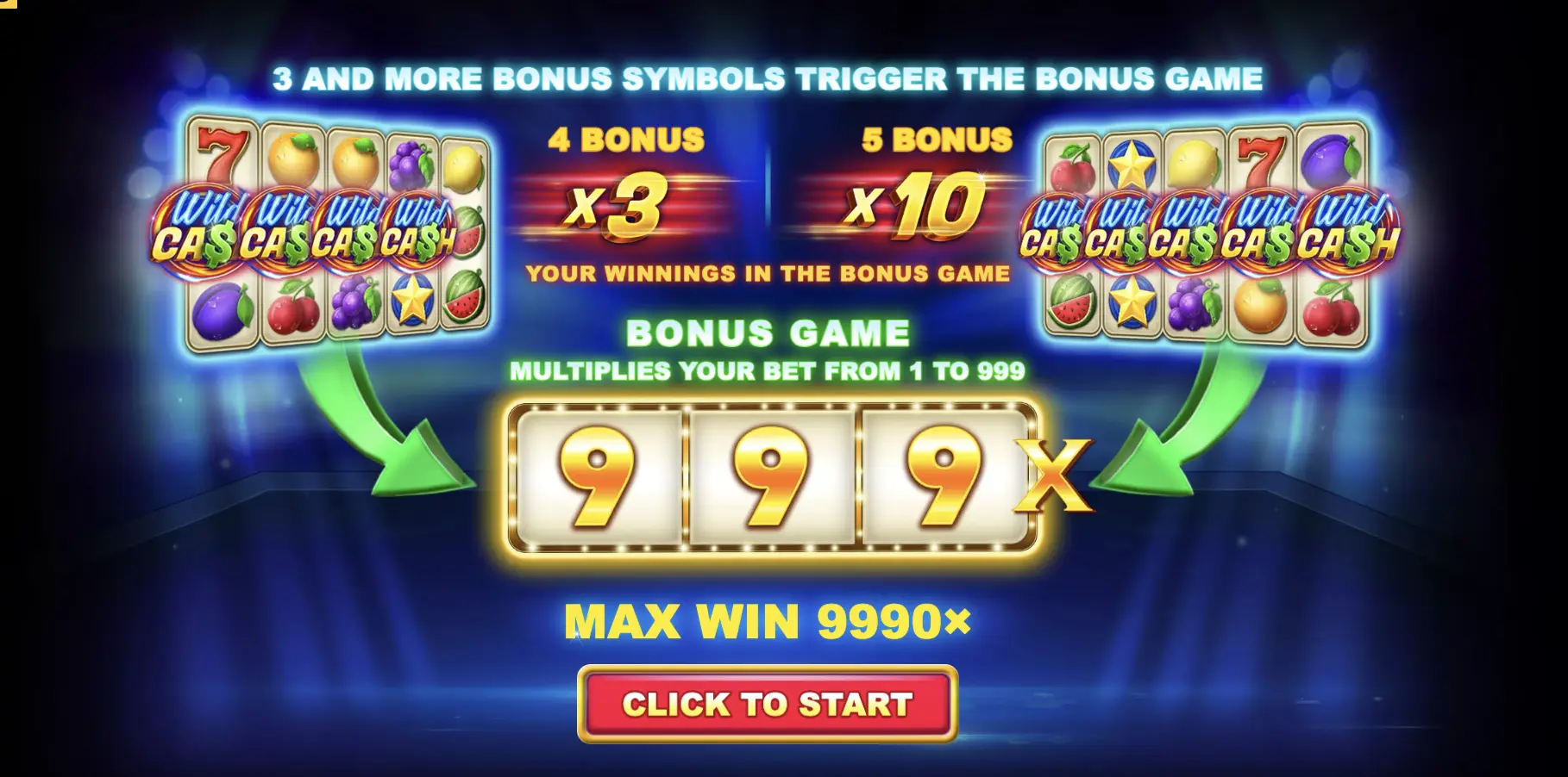 Wild Cash x9990 Slot