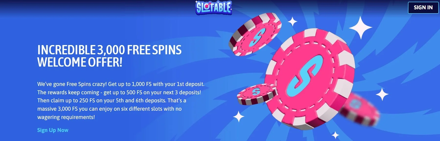 Slotable casino