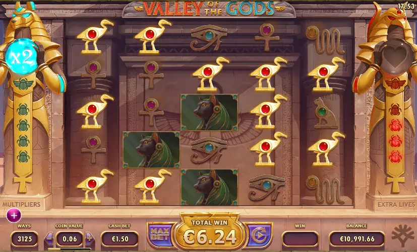 Valley Of The Gods Slot