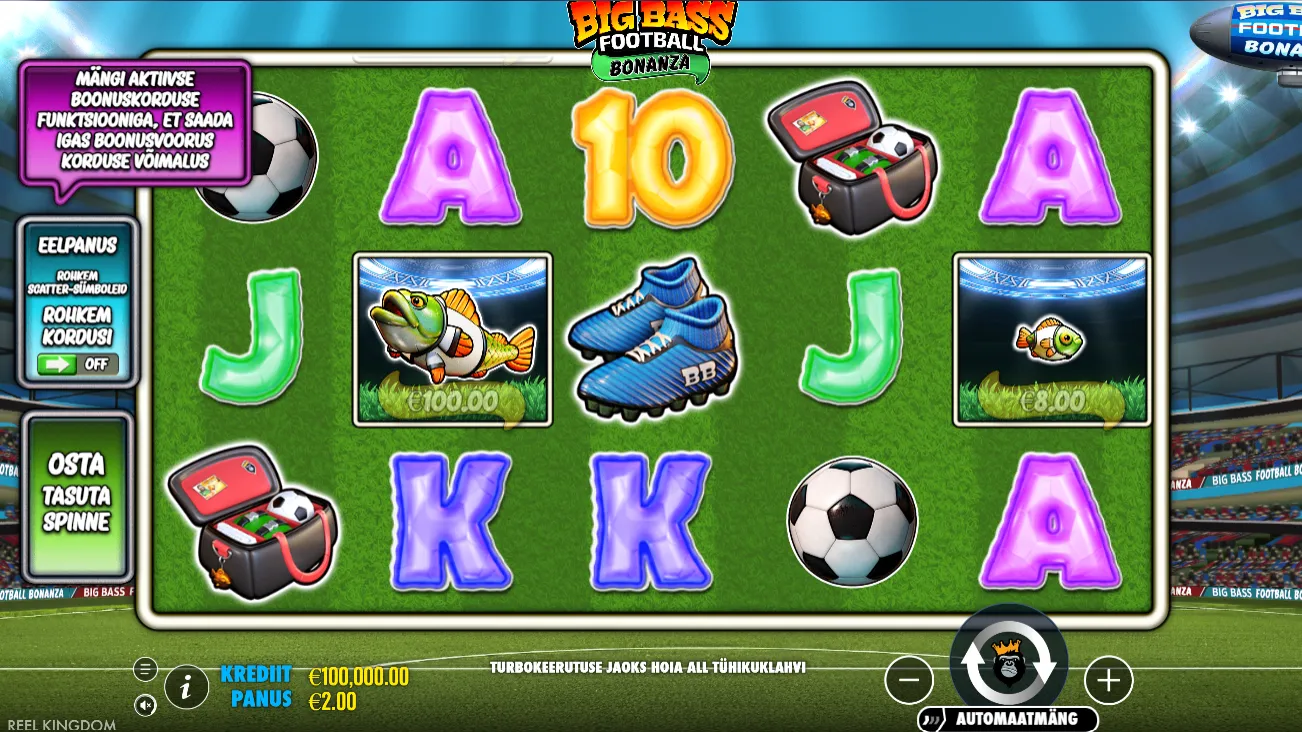 Big Bass Football Bonanza