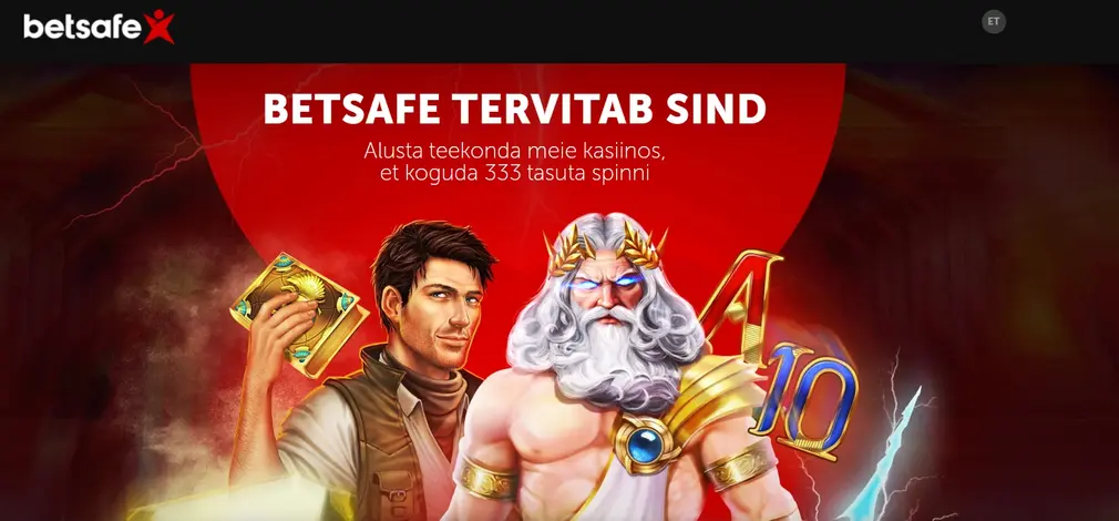 Tervituspakkumised online kasiinos