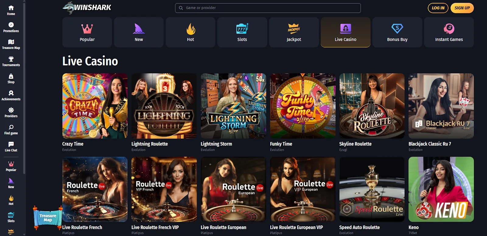 WinShark Casino