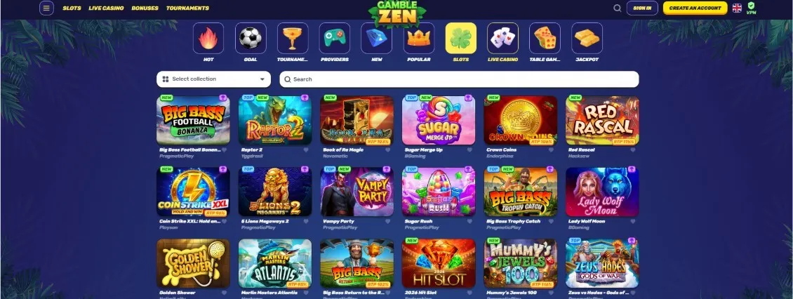 Gamblezen kasiino Gamblezen kasiino