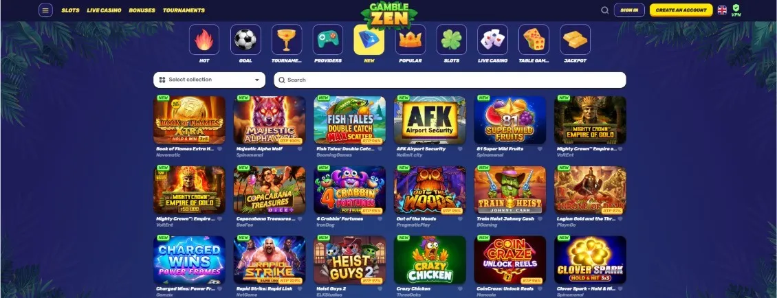 Gamblezen kasiino Gamblezen kasiino