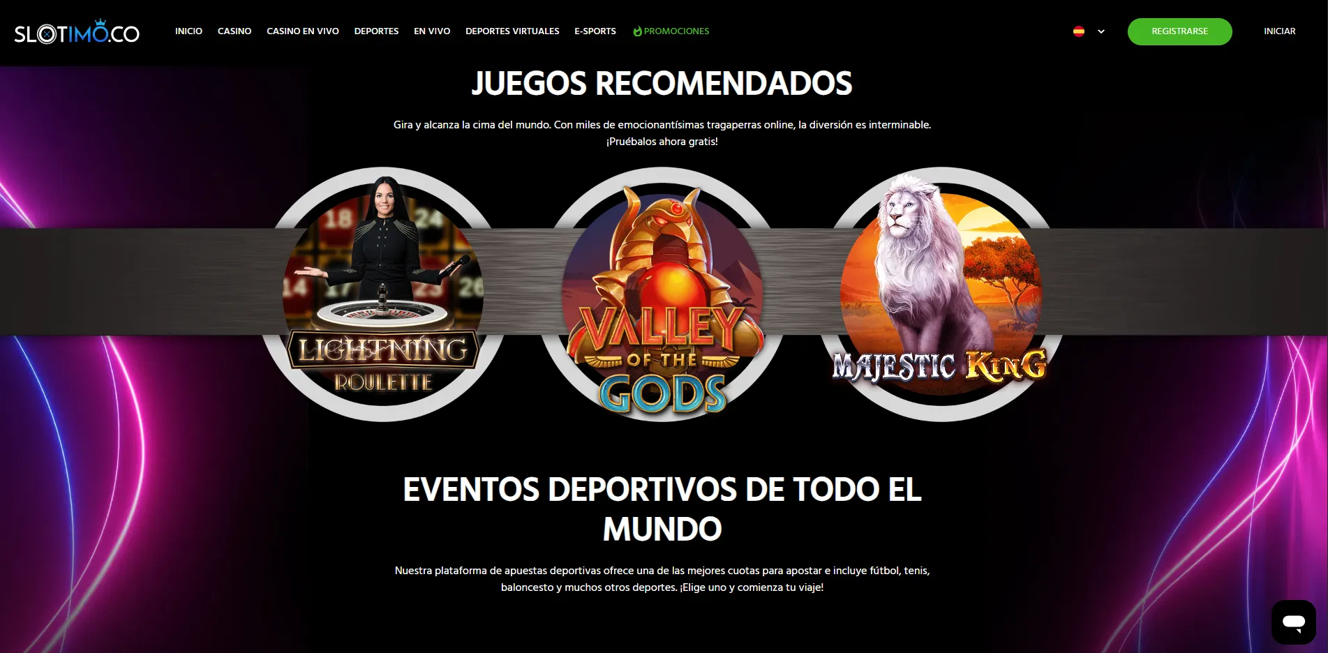 Bonos y promociones