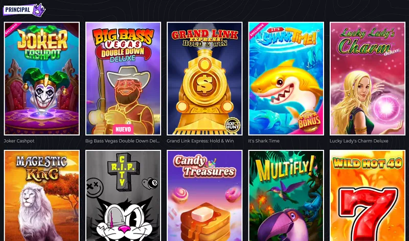 Selección de juegos