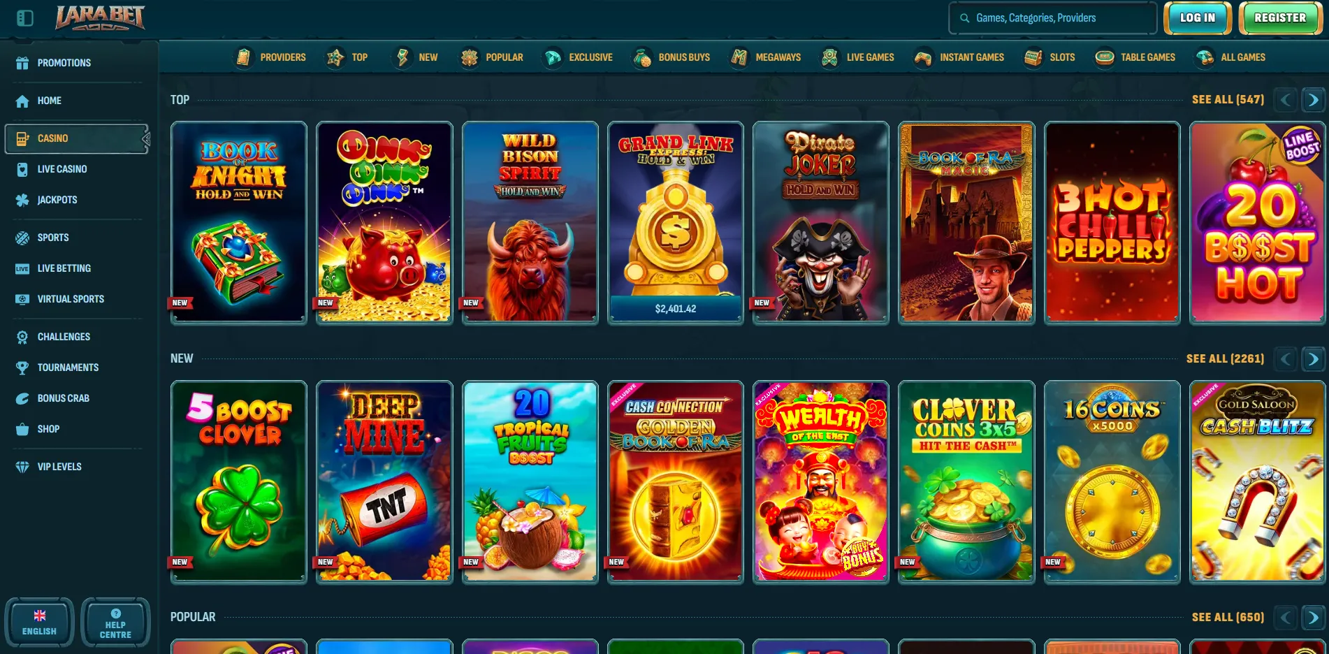 Selecci&oacute;n de juegos