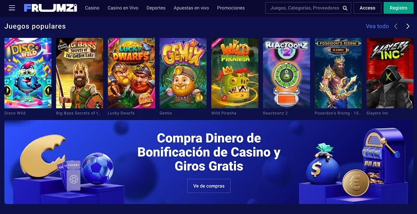 Selección de juegos