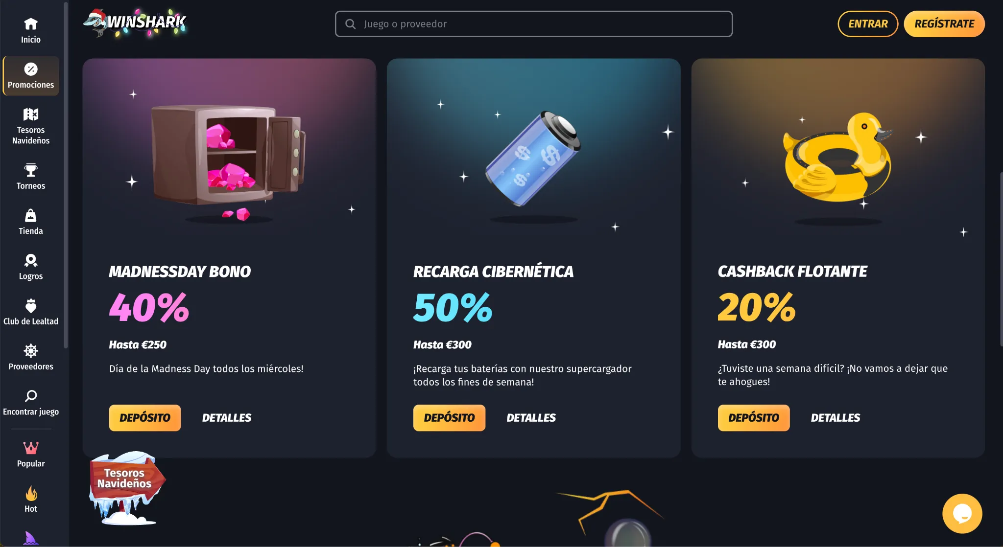 Bonos y promociones