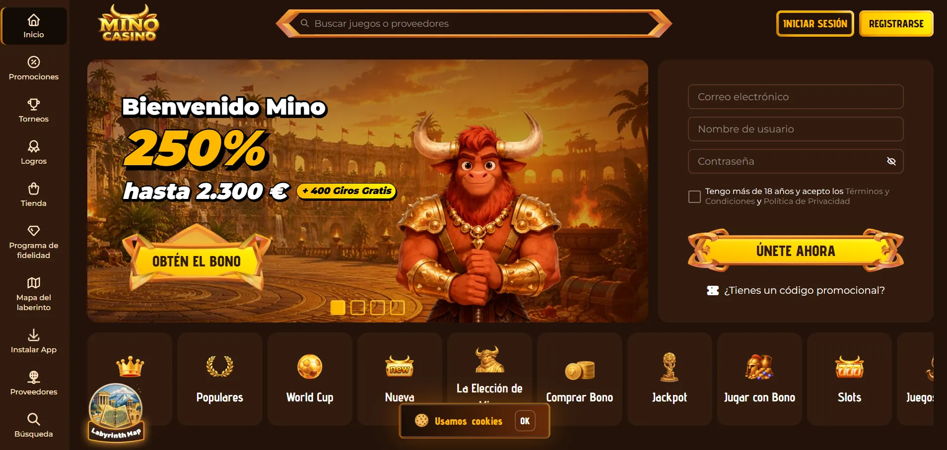 Mino casino
