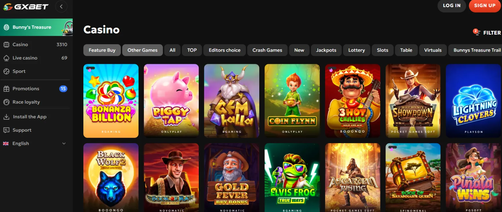 Gxbet Casino