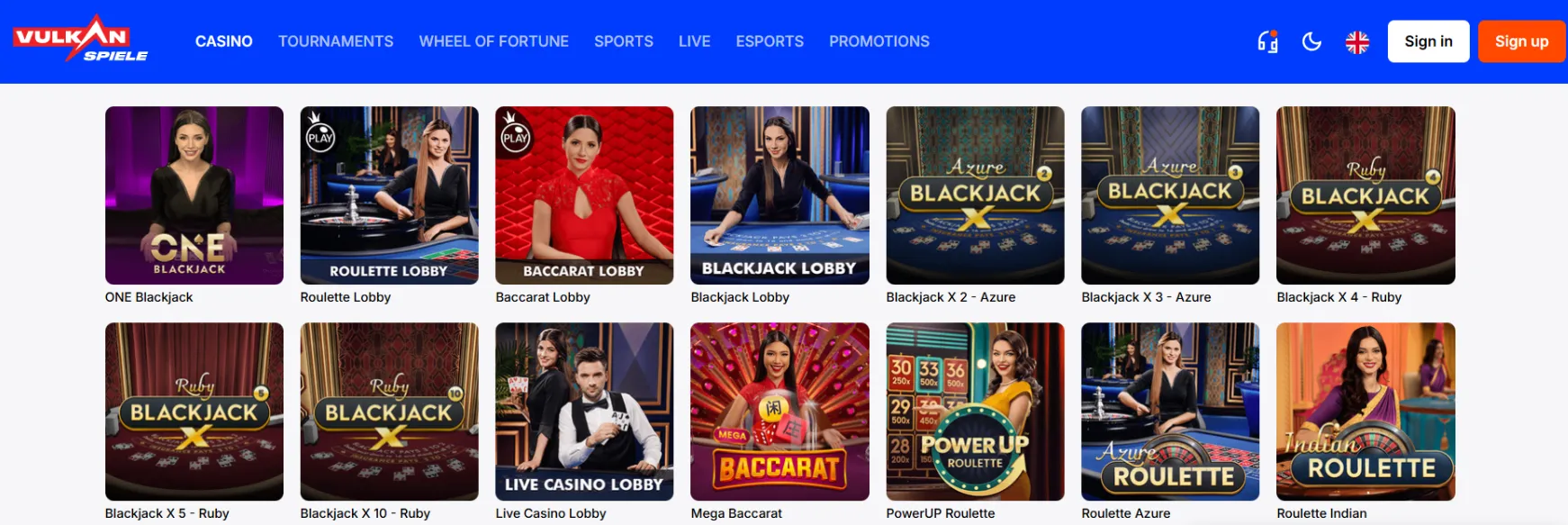 VulkanSpiele Casino