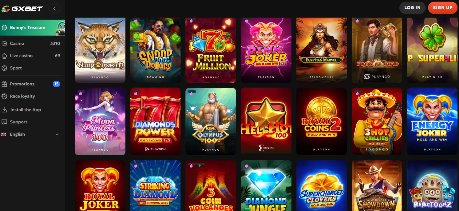 Gxbet Casino