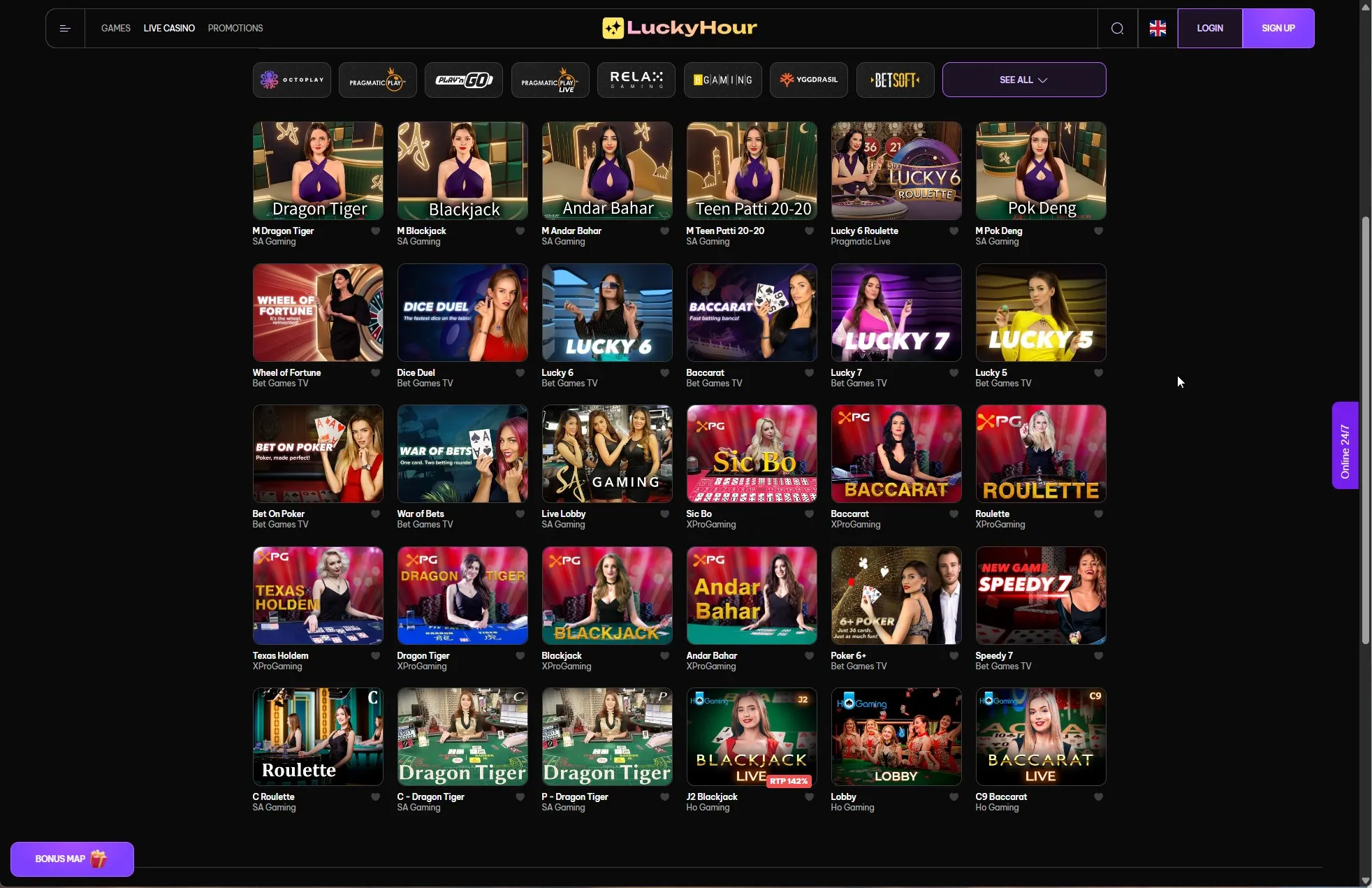 LuckyHour Casino