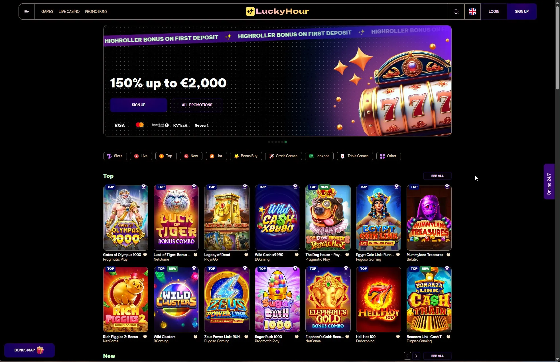 LuckyHour Casino
