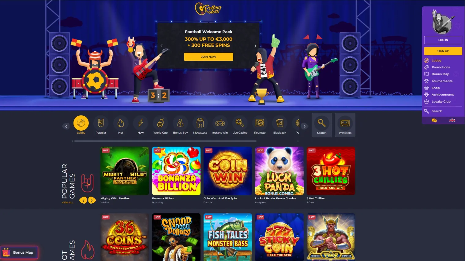 Rolling Slots Casino