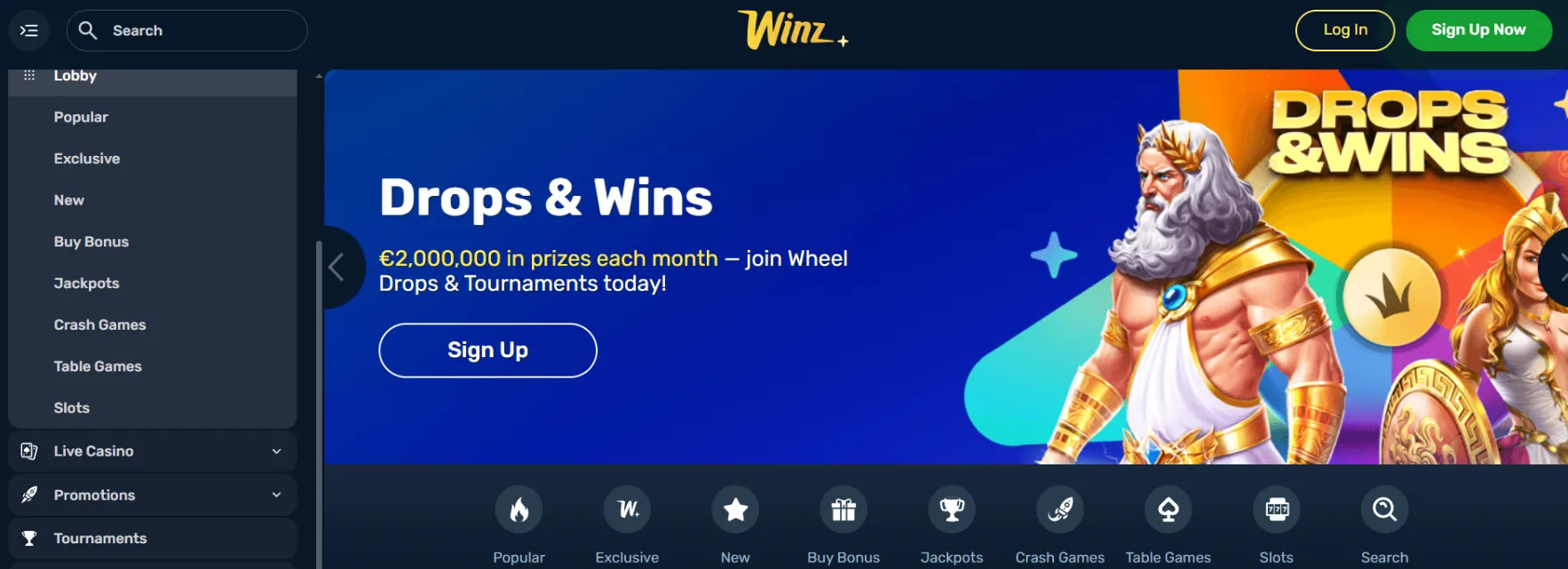 Winz.io Casino