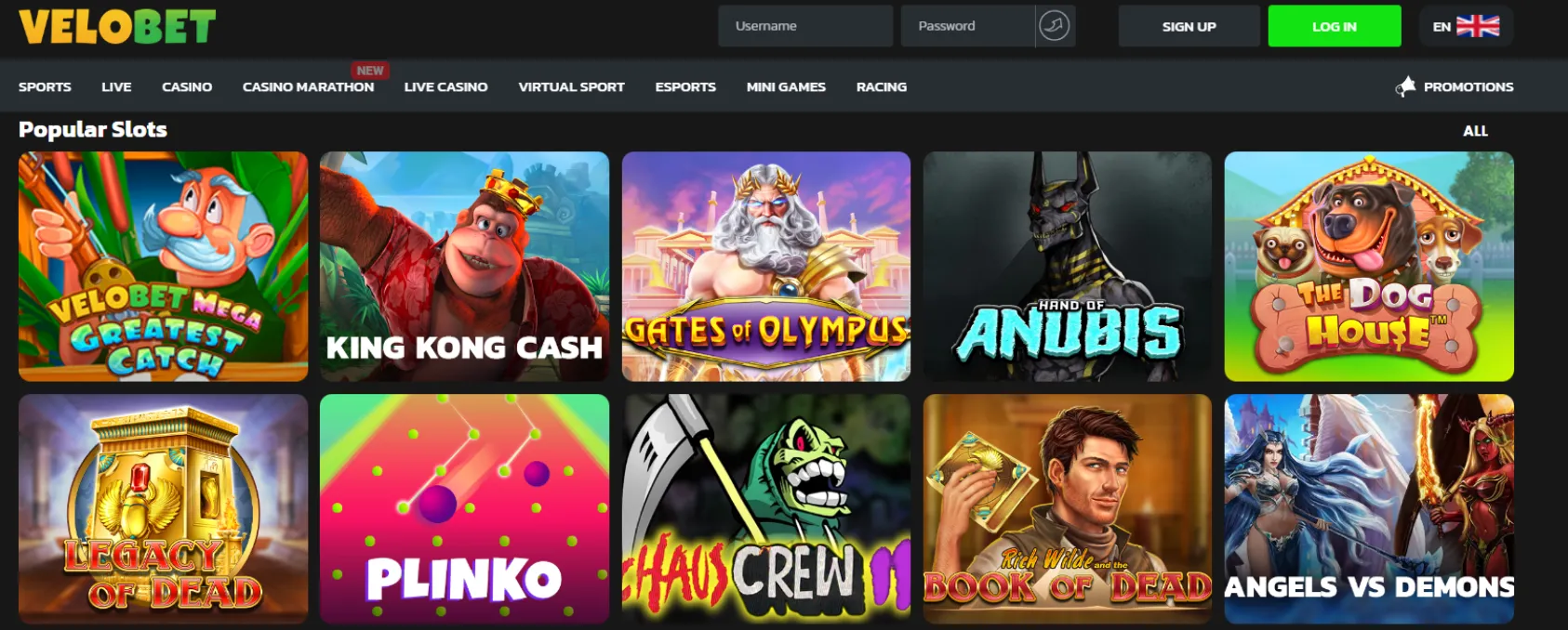 Velobet Casino
