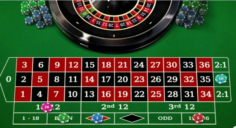 Roulette screenshot