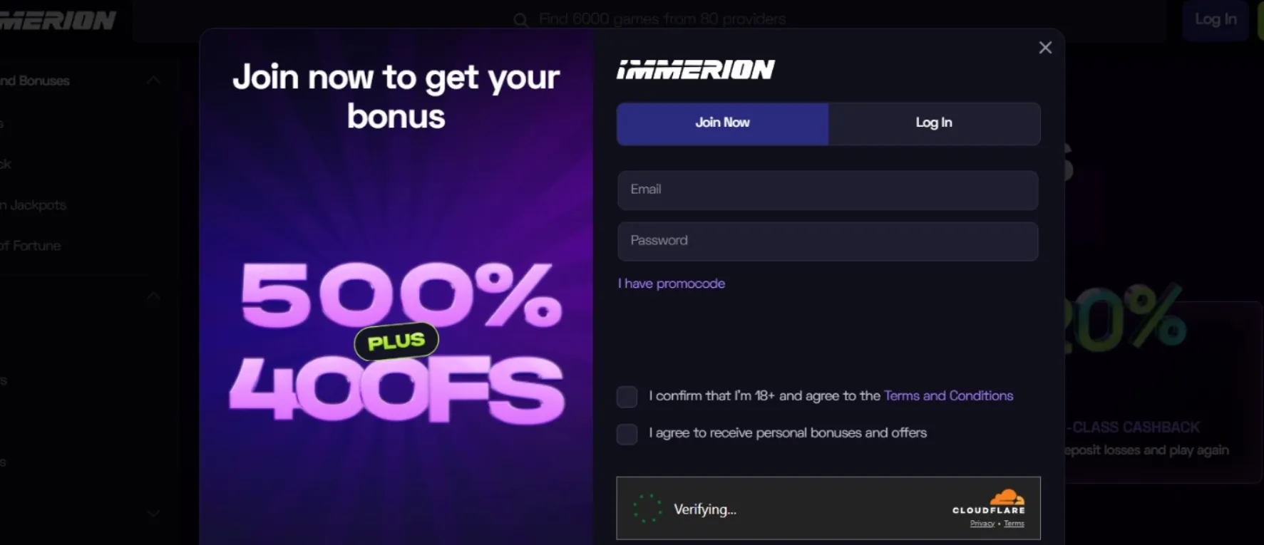 Immerion Casino