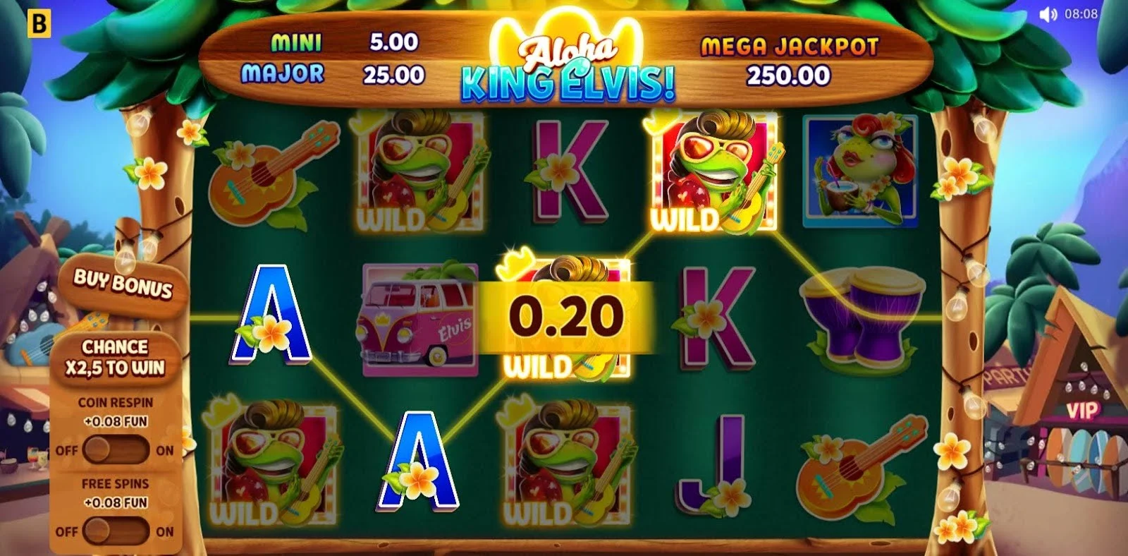 Aloha King Elvis slot