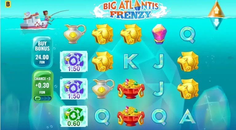 Big Atlantis Frenzy κουλοχέρης