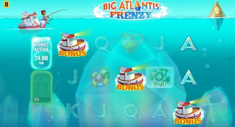 Big Atlantis Frenzy Αξιολόγηση