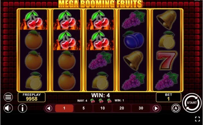 Mega Booming Fruits slot