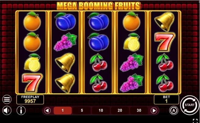 Mega Booming Fruits Αξιολόγηση