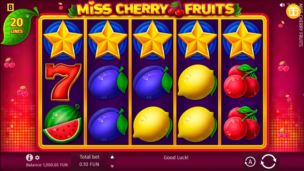 Miss Cherry Fruits φρουτάκι