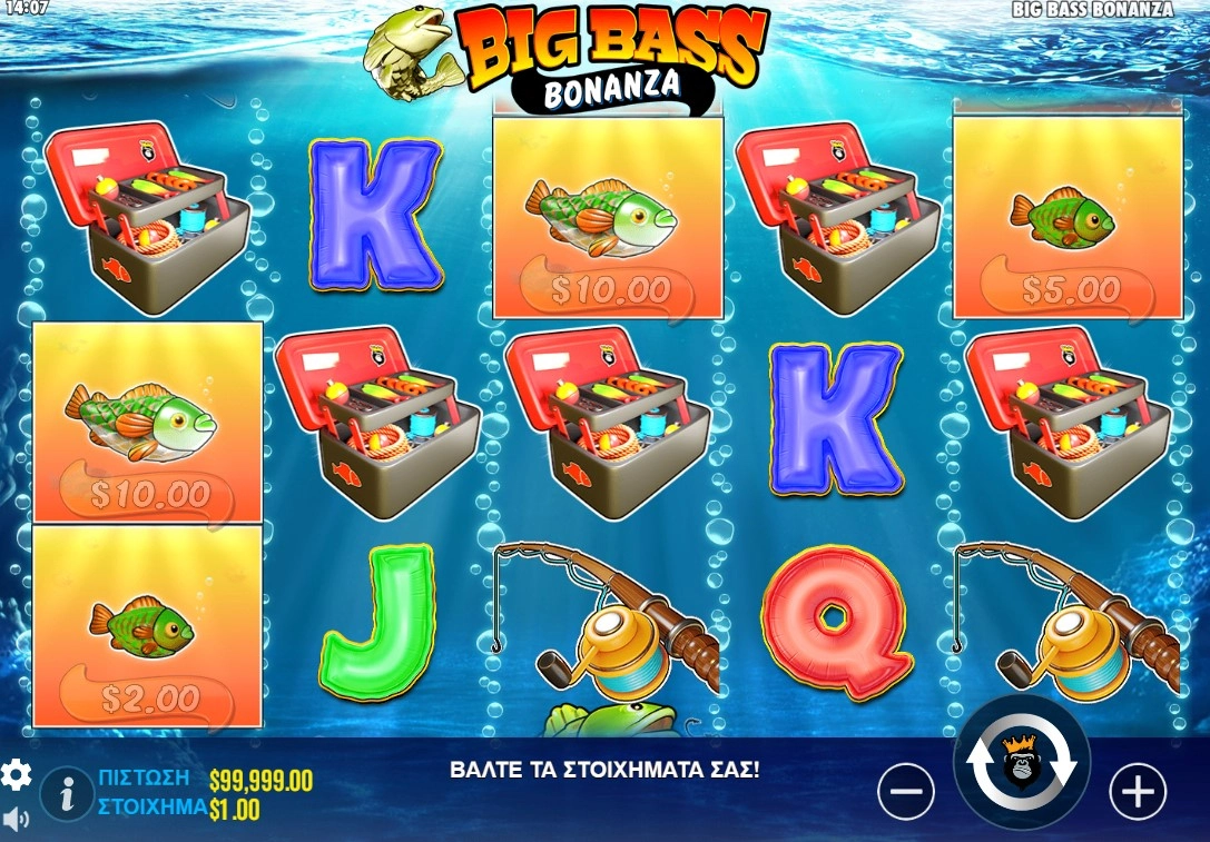 Big Bass Bonanza κουλοχέρης