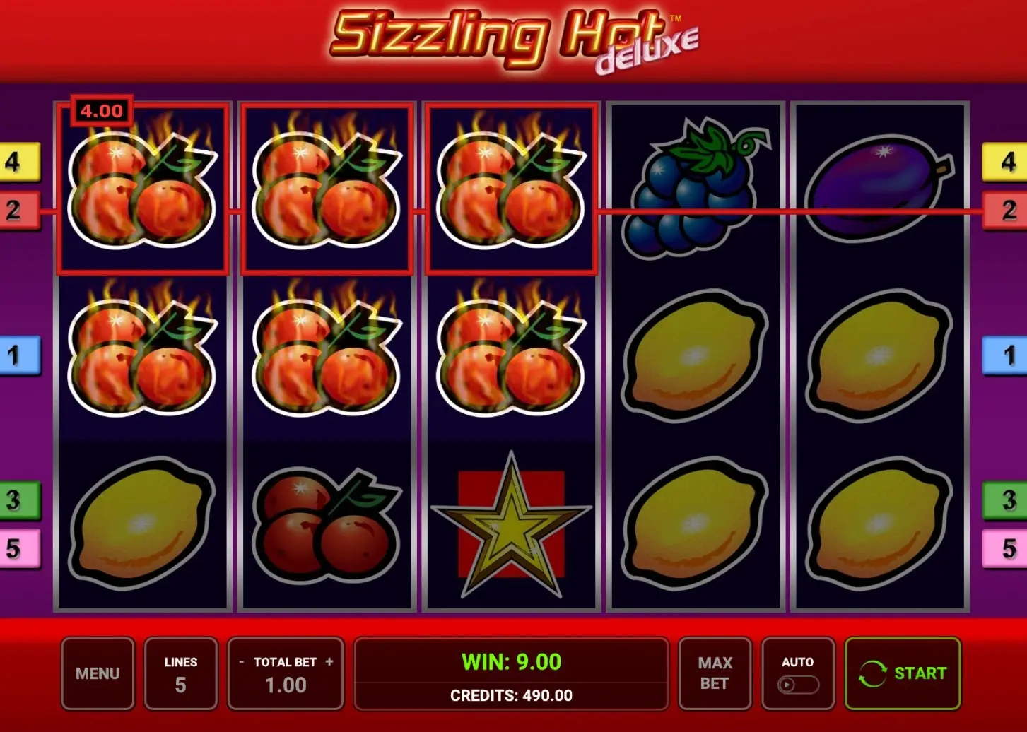 Sizzling Hot Deluxe slot