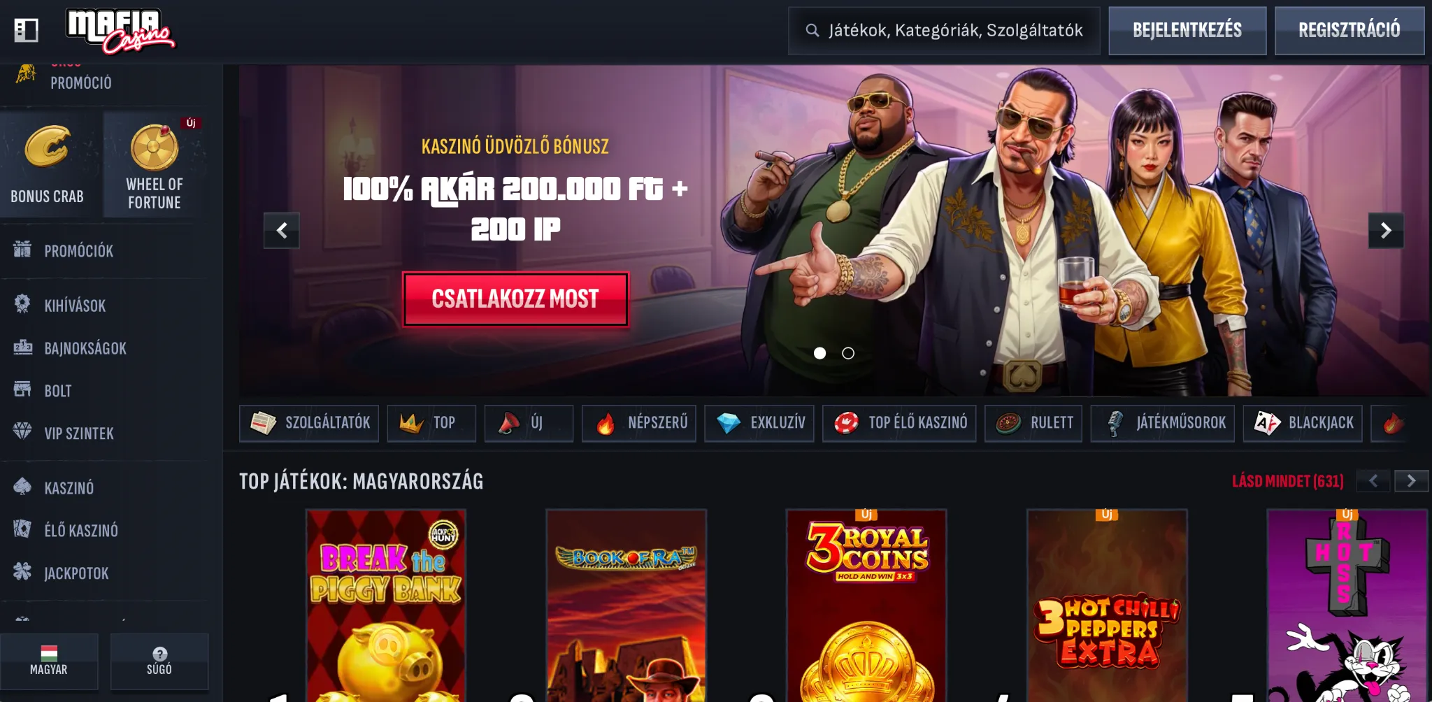 Mafia Kaszin&oacute;