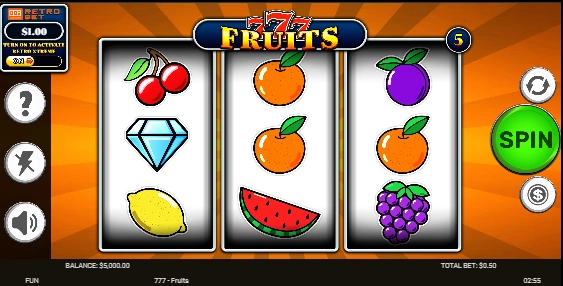 777 - Fruits
