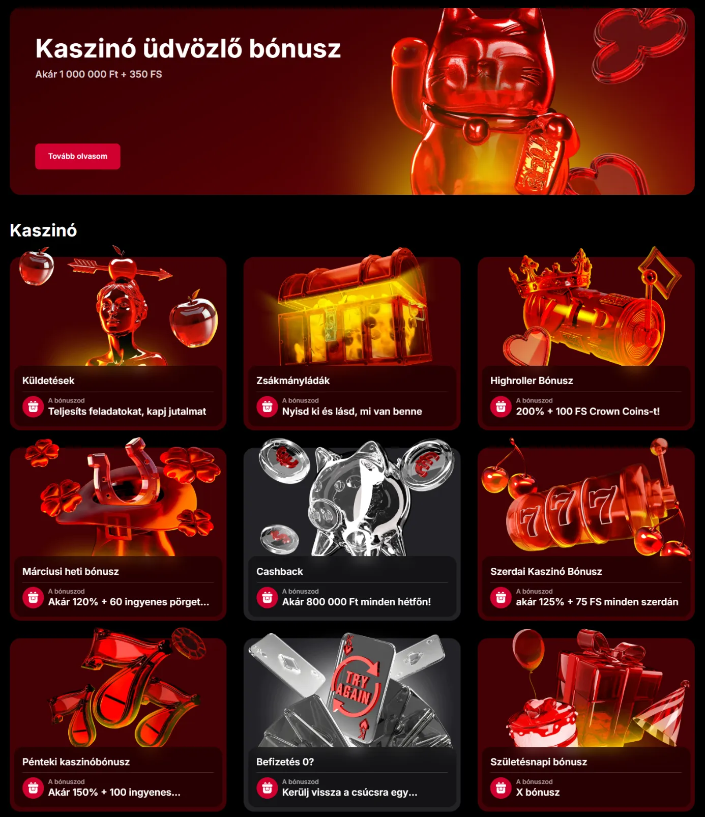 VulkanSpiele – Bónuszok és promóciók VulkanSpiele – Bónuszok és promóciók