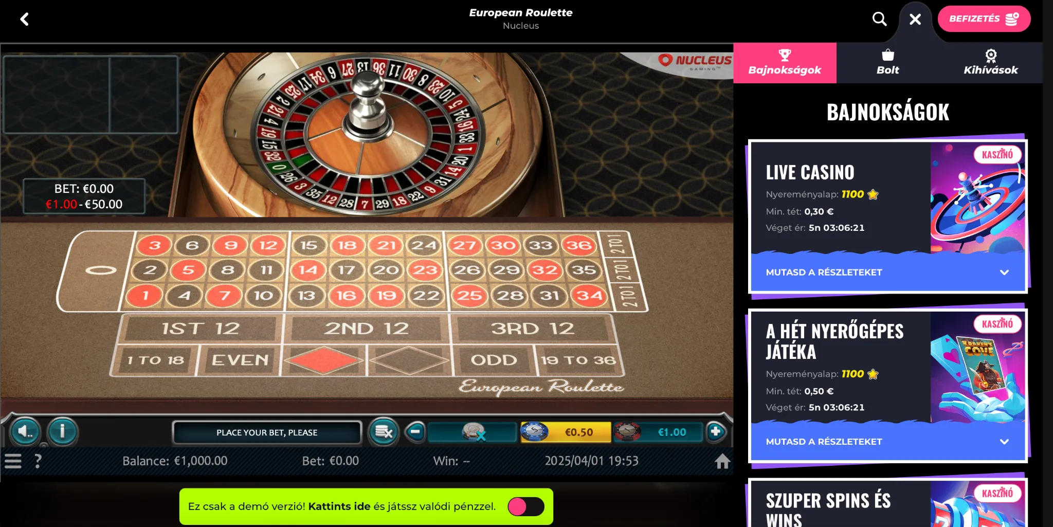 Lunubet Casino