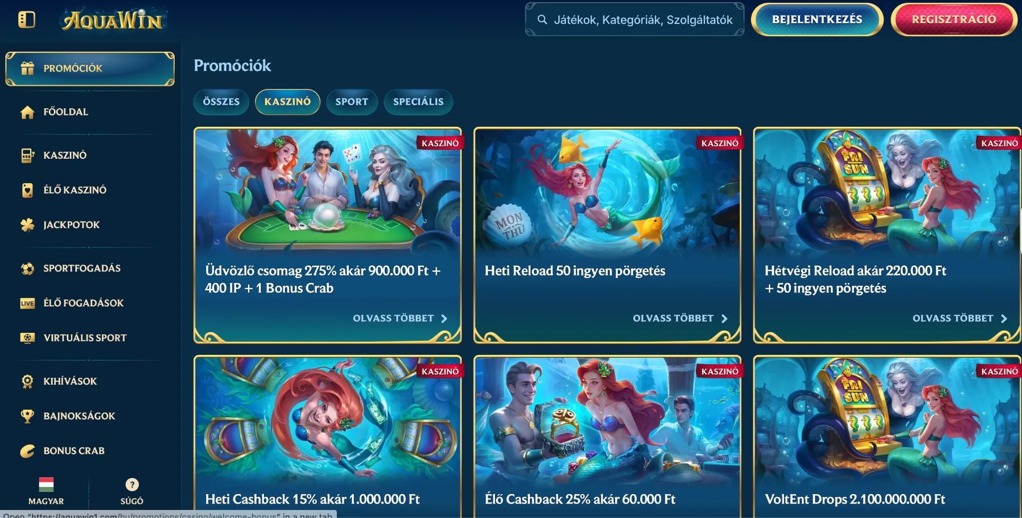 B&oacute;nuszok &eacute;s Prom&oacute;ci&oacute;k