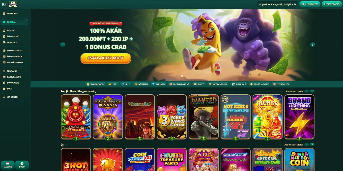 GoKong Kaszin&oacute;