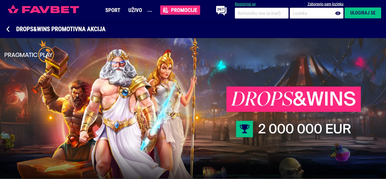 Favbet online casino