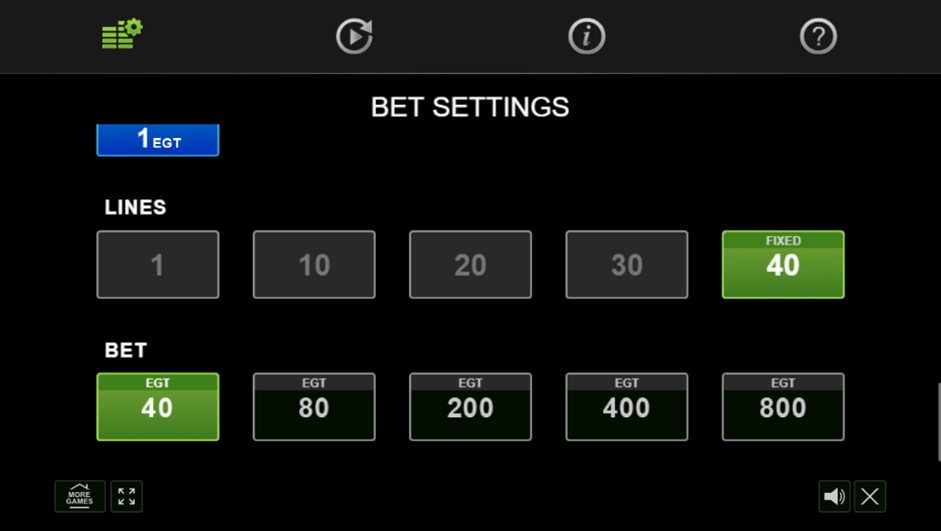 40 Burning Hot bonus