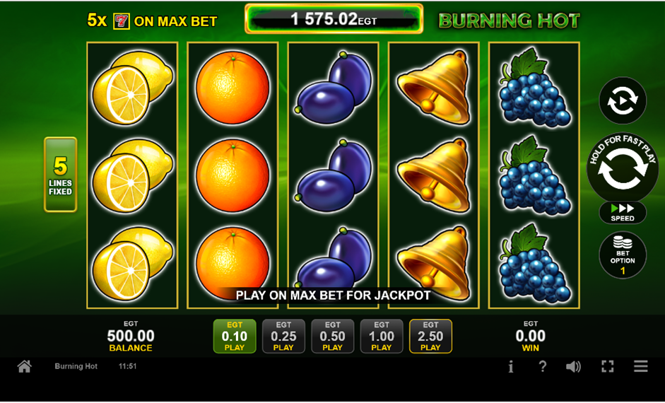 Burning Hot casino slot