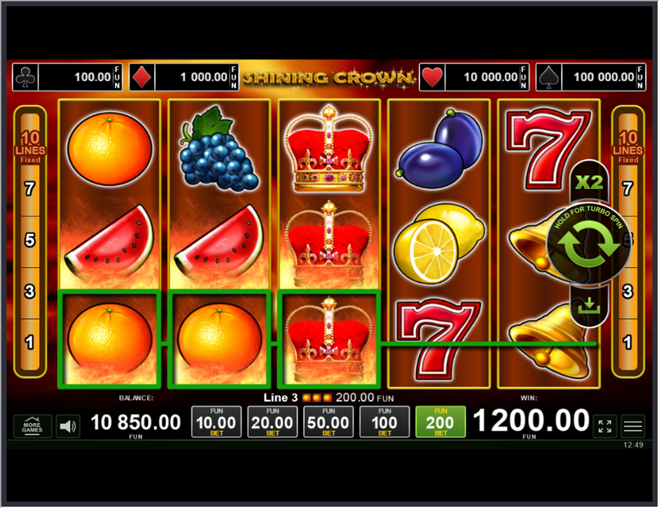 Shining Crown slot igra