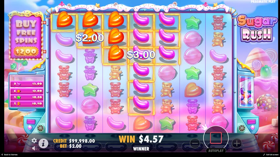 Sugar Rush slot igra