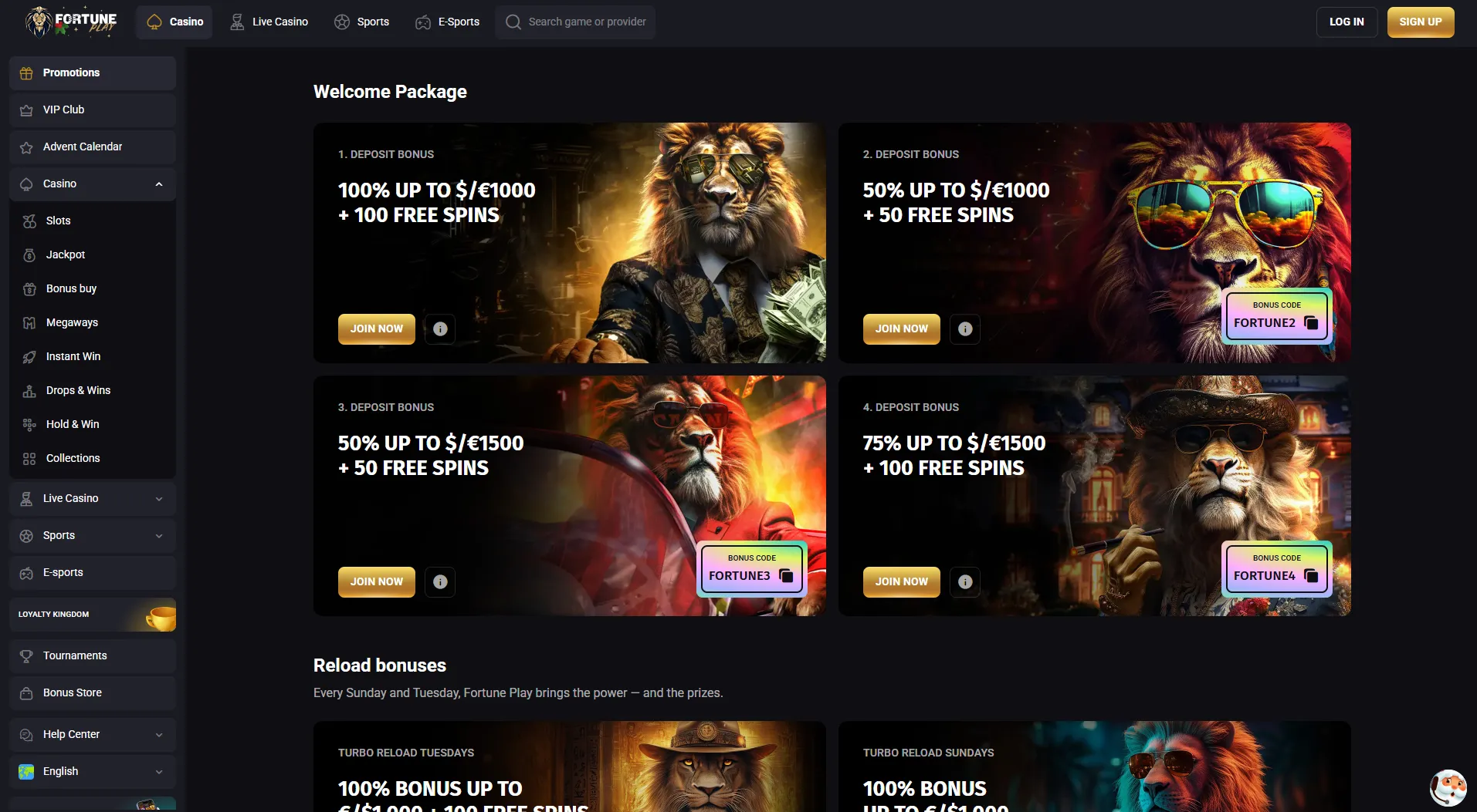 B&oacute;nusar og kynningar