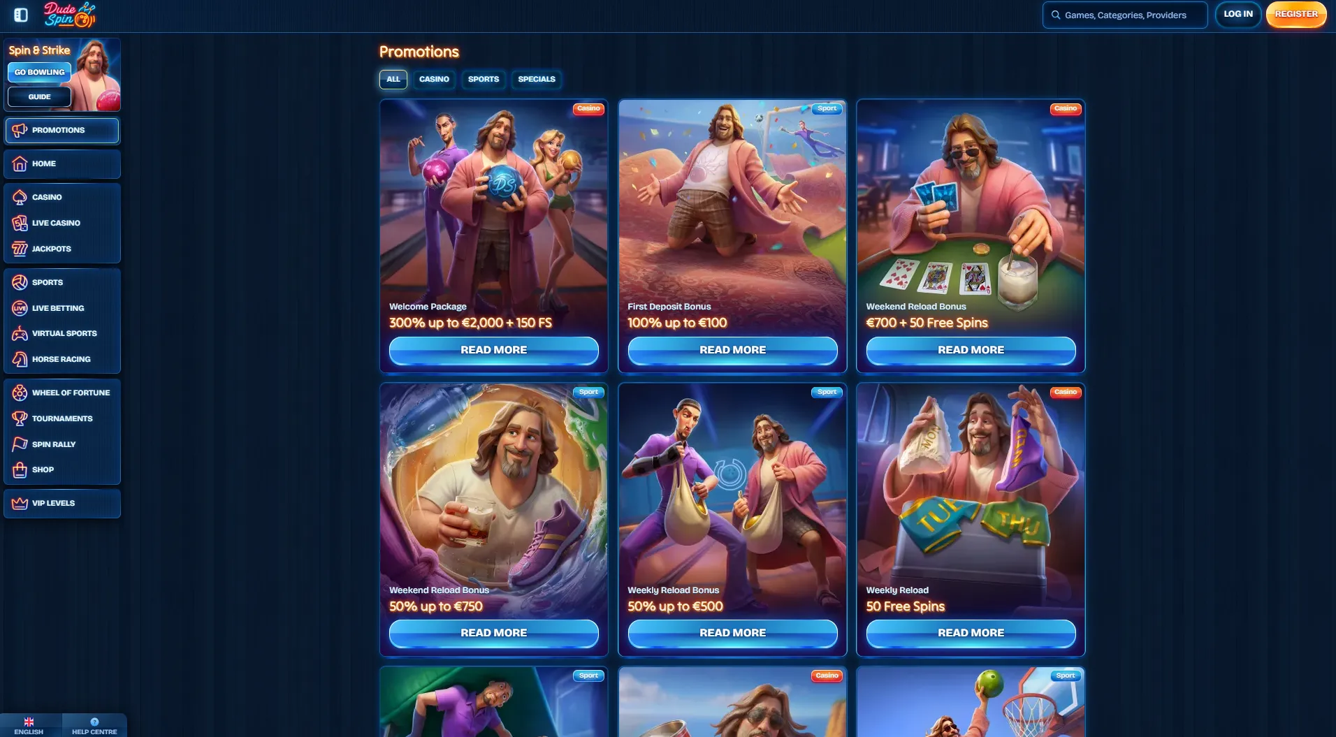 B&oacute;nusar og kynningar